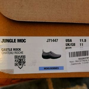 Merrell men's shoes Jungle Moc 11.5 gray grey